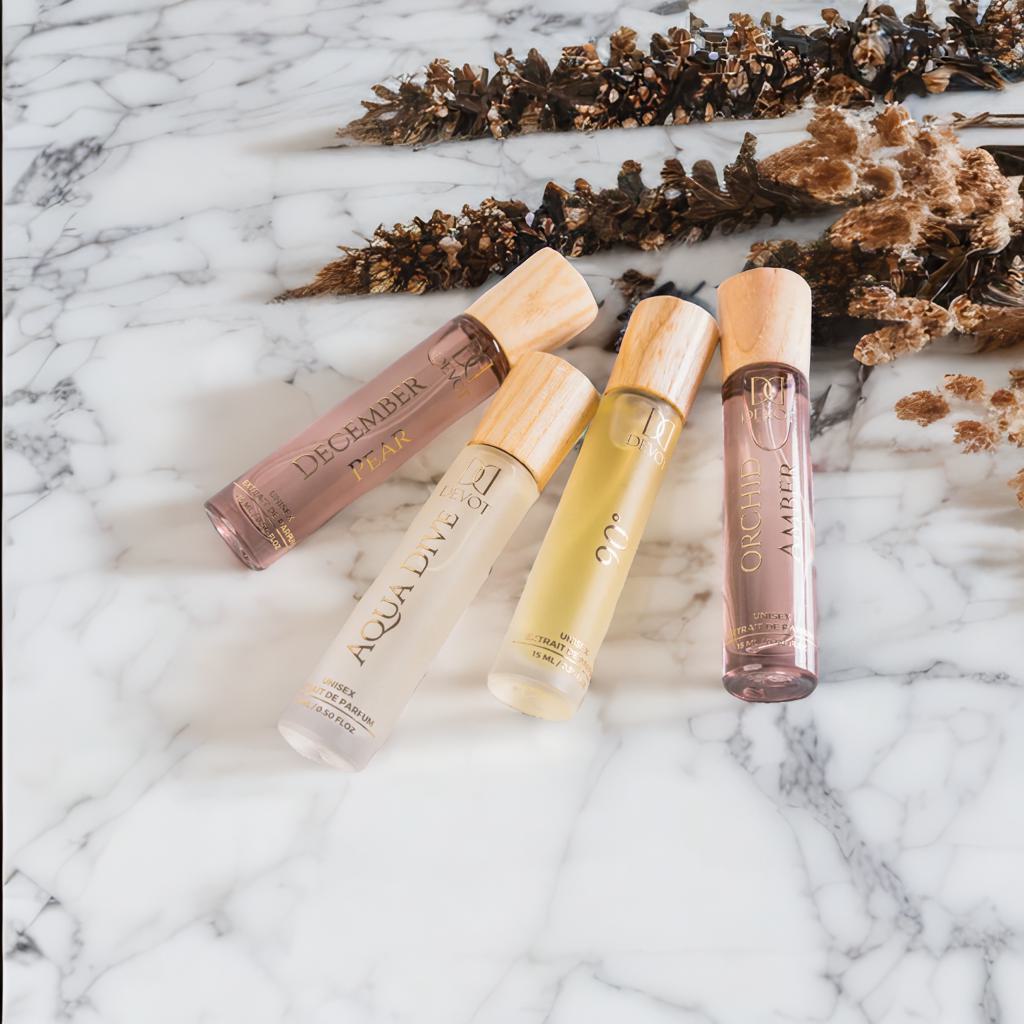 Trail Of Scents Luxury Perfume Set | Unisex Perfumes – 4 × 15ml